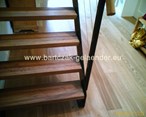 Metalltreppen, Treppengeländer